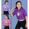 Детская укороченная футболка с капюшоном  (девочка), 6-8-10-12 лет , Impostor Детская укороченная футболка с капюшоном  (девочка), 6-8-10-12 лет , Impostor