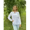 Стильные женские рубашки, однотонная белая Стильные женские рубашки, однотонная белая