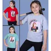 Детская  футболка(девочка), 6-8-10-12 лет, Know your power