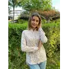 Стильные женские рубашки 46-54 ромашка Чёрный Стильные женские рубашки 46-54 ромашка Чёрный