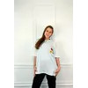 Молодежная женская футболка OVERSIZE 44-48 квадрат Белый Молодежная женская футболка OVERSIZE 44-48 квадрат Белый