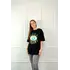Молодежная женская футболка OVERSIZE 44-48 оберег Чёрный Молодежная женская футболка OVERSIZE 44-48 оберег Чёрный